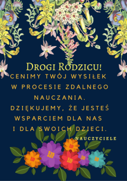 podziękowania