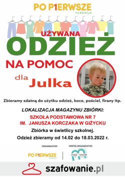 Szafowanie dla Julka