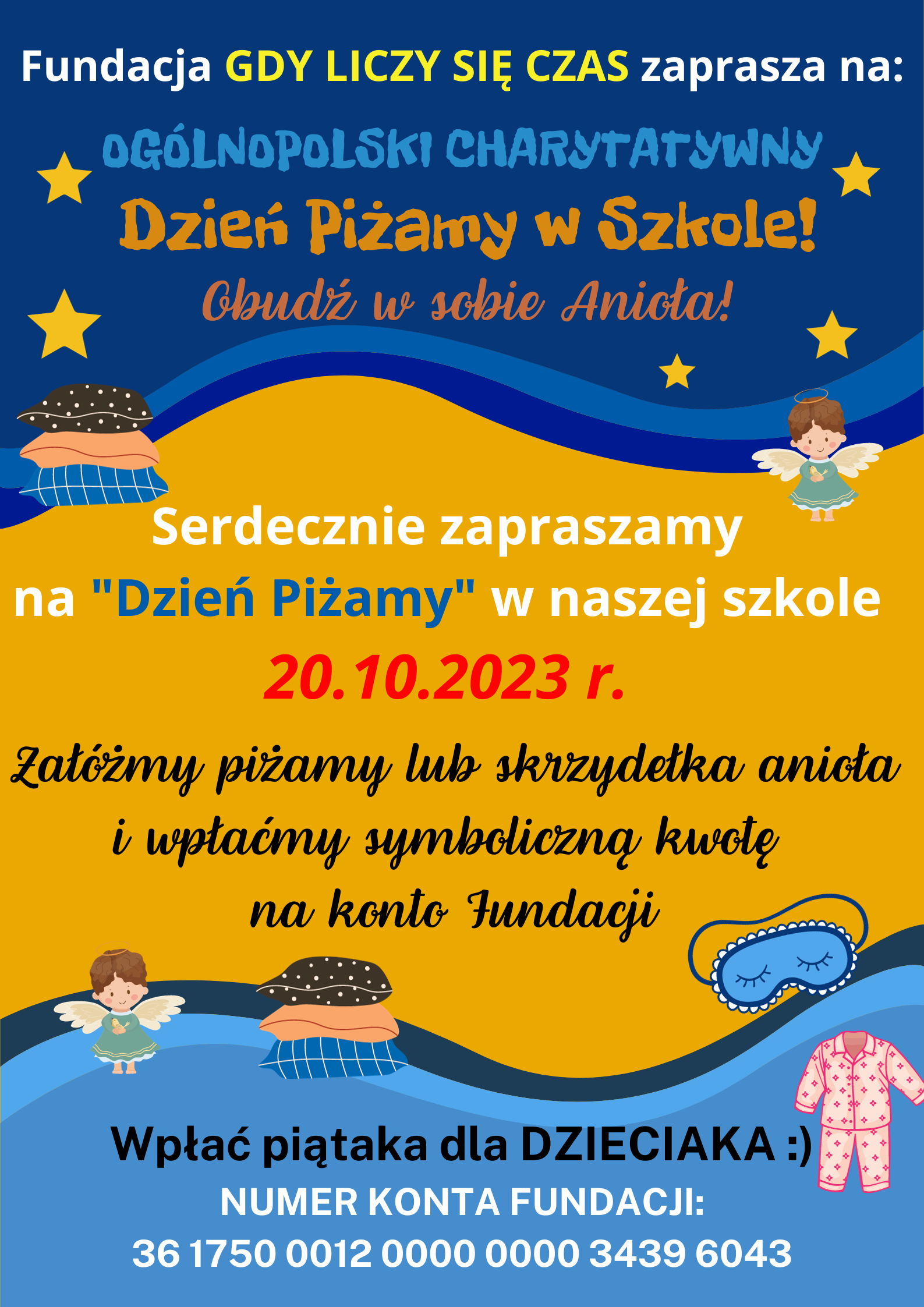 Fundacja GDY LICZY SIĘ CZAS zaprasza